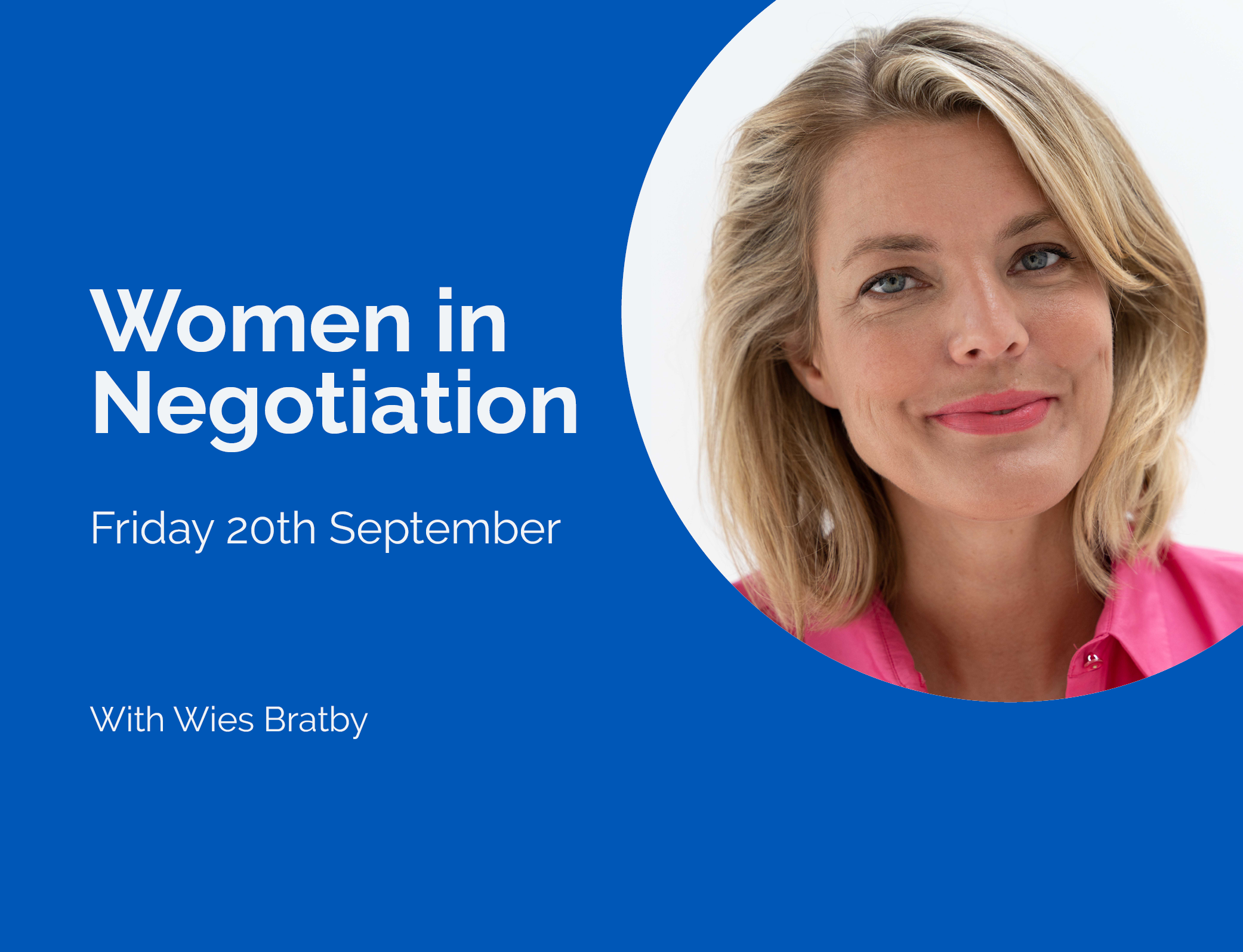 Women In Negotiation: Career Empowerment Webinar